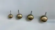 10 of 3/16oz BRASS BALL STYLE DROP SHOT WEIGHTS BY S & J's TACKLE BOX