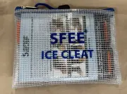 Sfee Mid-Sole Ice Cleats Easily Rotate Traction Cleats Strap Indoor/Outdoor