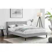 Theodore Bed Frame - Grey, Double - Double