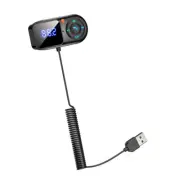 Wireless Bluetooth FM Transmitter Car Accessories Kit USB Handsfree Plug Play (for: Daihatsu)