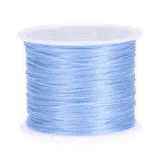 Elastic Cord DIY Making Stretchy String Thread Rope Craft Wire, Light Blue