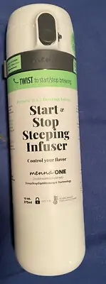 Menna One Start & Stop Steeping Infuser Bottle Control Your Flavor Tea Or Coffee