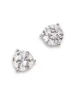 Bloomingdale's Fine Collection Diamond Stud Earrings in 14K White Gold, 3.0 tcw