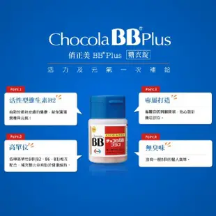 【Eisai 衛采】Chocola BB Plus 180錠+Chocola BB 膠原錠 120錠(讓您每日光采耀顏 活力滿點)