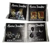 4 Pairs Maxine Denker Clip On Earrings