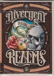 SEALED - Costa DIVERGENT REALMS - FARADAY Deck of Playing Cards #316/700