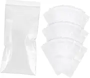 OSALADI 100pcs Transparent Airtight Bag Tote Snap Lanyard Wallet Large Cellophane Bags Garbage Cube Resealable Bulk Lollies Zip Vacuum Pouches Phone Waterproof Pouch Clear Packing Bags Pe