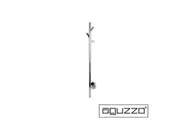 AGUZZO EZY FIT Heated Towel Rail - Single Vertical Round Tube - Tree Style - (H900mm) - Polished SS