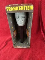 Vintage FRANKENSTEIN Light Up Sound Giant PEZ Dispenser UNIVERSAL MONSTERS MIB