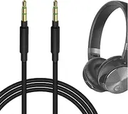 [Geekria] Audio Cable Compatible with B&O H95, H9i, H9 3rd Gen, H9, H8i, H8, H7, HX, Jabra Move, Elite 85h, B&W PX7, PX5 Headphones, 3.5mm Replacement Stereo Cord (4ft / 1.2m)