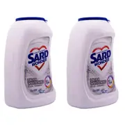 2PK Sard Ultra White Cleaning Powder Heavy Duty Laundry Household 2kg Detergent