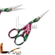 4.5" Stainless Steel Sharp Tip Stork Crane Design Sewing Scissors Bts-159