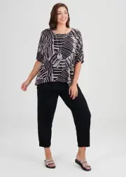 Taking Shape Delta Burnout Top New with Tag Size M (18-20) New with Tag RRP $129