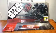Star Wars 3.75” SDCC Shadow Scout with Speeder Bike Figure New Sealed Hasbro