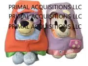 Build A Bear Bluey and Bingo Plush Puppies With Janet And Rita Costumes