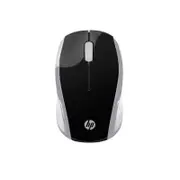 HP 2HU84AA Wireless 200 Black/Silver, Contoured comfort Mouse