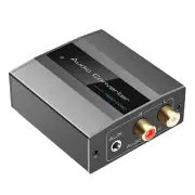 Digital Audio to Analog Audio Converter 192KHz DAC Converter With Jack Optical E