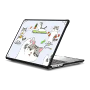 MacBook Pro 14-inch (M1 - M4) Impact Case Bean The Cat Fitness MacBook Case