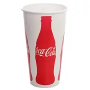 20 oz Coke cup with logo