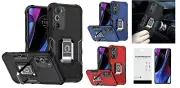 FOR Motorola Verizon Edge+ Plus 5G UW 2022 OPTIMUM Case Cover + Tempered Glass