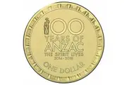 $1 2018 100 Years of ANZAC Centenary Circulated AUS One Dollar Coin
