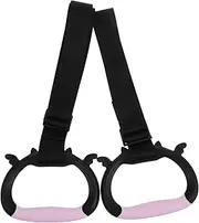 INOOMP 2PCS Pull Up Rings Walking Training Tool Indoor Gymnastics Exercise Assistant Safe and Fun Rings for Hanging for Home Fitness