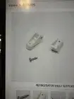 2 KITCHENAID & WHIRLPOOL REFRIGERATOR FREEZER SHELF STUDS 2196206