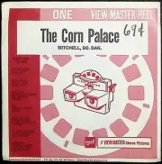 1960's The Corn Palace Mitchell South Dakota 3D View-Master Reel NEW SEALED