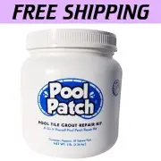 Fast-Setting Gray Pool Tile Grout Kit - 3Lbs for Quick and Efficient Repairs