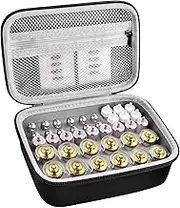 Organizer Case Compatible for Cricut Maker Blades QuickSwap Engraving Tip Bonded-Fabric Blade, Housing, for Cricut Mint Explore Air Machine for Cricut Maker 3, 40pcs Tools Accessories Box Holder, Bag Only