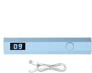 UV Gel Lamp, UV LED Lamp for Gel Nails, Small Gel Polish UV Lamp Light, LED Display, Portable Rechargeable Dryer with 2 Timers for Women, Girls, Fast Nailer Extension