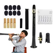 Mini Pocket Saxophone 8 Hole with Mouthpiece for Beginner Instrument Players