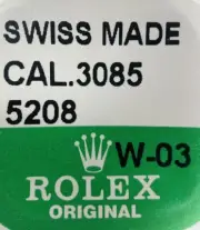 ROLEX FACTORY NEW SEALED SETTING LEVER 3085 5208