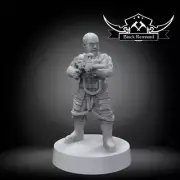 Pilot Carson | Star Wars Legion Proxy | Black Remnant