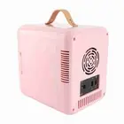 Mini Fridge 2 In 1 Car And Home Use 6L Portable Small Travel Mobile JY
