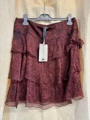 Kookai 100 % silk skirt -BNWT-Size 42