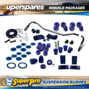 Front + Rear SuperPro Suspenison Bush Kit for Holden H Series HK 1968-1971