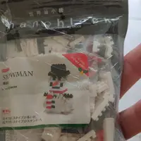 在飛比找蝦皮購物優惠-Nanoblock日本河田積木雪人 kawada