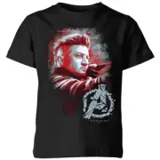 Avengers Endgame Hawkeye Brushed Kids' T-Shirt - Black