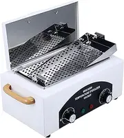 SULLMAR Nail Tool Sterilizers High Temperature Dry Box Timer Clean Box Heat Dry Box Nail Tool Dry Heat Clean，Manicure Salon Hairdressing Tool Equipment,Clean for Tweezers, Other Metal Equipment