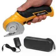 Cordless Cardboard Cutter, Electric Scissors for Fabric with Safety Lock, Rot...