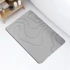 Double Anti-skid Bathroom Mat Anti-slip Shower Quick-drying Diatom Mud Floor