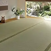 Hagiwara 148001290 Igrass Overlay, Carpet, Green, Edoma, 22.8 sq ft (10 Tatami), Double-Woven, Water Repellent, Bizen