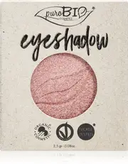 puroBIO Cosmetics compact eyeshadow refill color 25 Pink 2.5 g