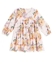 [Morley] Morley Samba floral cotton dress Y 2 pink