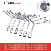 Cross Socket Wrench Bicycle Repair Tool Repair Wrench Socket Ratchet Wrench