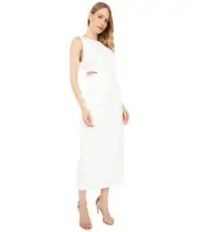 Bardot Lori Midi Dress Ivory XS