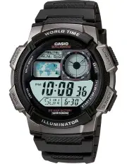 [Casio] AE1000W 1B Black Digital Watch