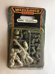 Space Wolves Wolf Guard in power armour with power sword and power fist