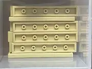 LEGO Parts - Tan Tile 1 x 6 - No 6636 - QTY 10